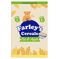 Farleys Cereals Oat & Apple Baby Food 125g