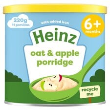 Heinz Oat & Apple Baby Food Porridge 220g