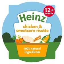 Heinz Chicken & Sweetcorn Risotto Baby Food Tray 200g