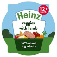 Heinz Veggies with Lamb Baby Food Tray 200g