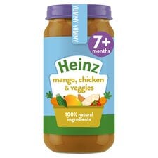 Heinz Mango, Chicken & Veggies Baby Food Jar 200g