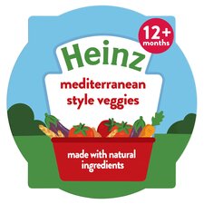 Heinz Mediterranean Style Veggies Baby Food Tray 200g