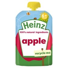 Heinz Apple Baby Food Fruit Puree Pouch 100g