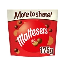 Maltesers Milk Chocolate & Honeycomb Sharing Pouch Bag 175.0g