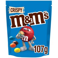 M&M's Crispy Milk Chocolate Bag 107g