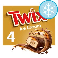 Twix Ice Cream Bars 4x43.1ml