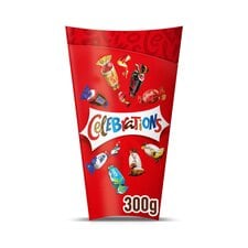 Celebrations Milk Chocolate Box Chocolate Bars 300g