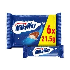 Milky Way Chocolate Bars 6X21.5G