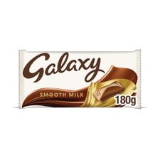 Galaxy Smooth Milk Chocolate Bar 180G