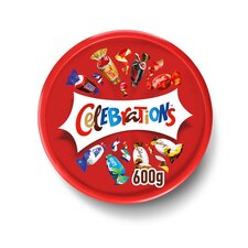 Celebrations Chocolate Tub 600G