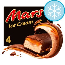 Mars Ice Cream Bars 4 x 49.5 ml