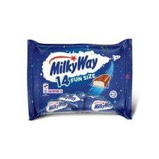 Milky Way 14 Funsize Milk Chocolate  Bars 227g