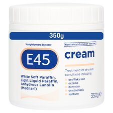 E45 Moisturiser Cream, body, face and hands cream for very dry skin 