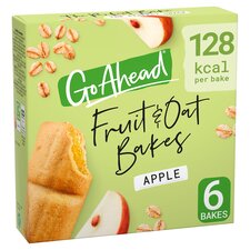 Go Ahead Apple Fruit & Oat Bakes Snack Bars Multipack 6 x 35g