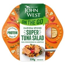 John West Spiced Harissa Super Tuna Salad 220G