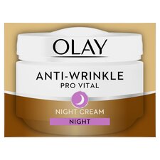 Olay Provital Anti-Wrinkle Night Cream Moisturiser 50ml