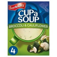 Batchelors Cup A Soup Broccoli & Cauliflower 4 Sachets 101G