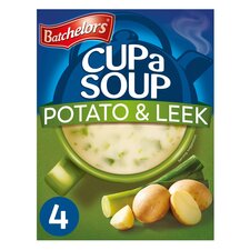 Batchelors Cup A Soup Creamy Potato & Leek 4 Pack 107G