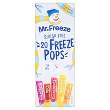 Mr Freeze Sugar Free Freeze Pops 20 X 45Ml