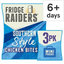 Fridge Raiders Southern Style Chicken Snack Bites 3 x 22.5g