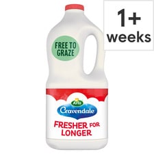 Cravendale Filtered Fresh Skimmed Milk 2L Fresher for Longer