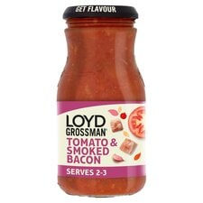 Loyd Grossman Smoky Bacon Pasta Sauce 350G