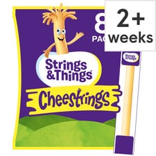 Cheestrings Original 8Pk Cheese Snacks 160G