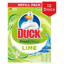 Duck Toilet Cleaner Fresh Discs Duo Refills Lime 2x36ml