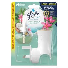 Glade Electric Plug In Holder + Refill Tropical Blossoms 20ml