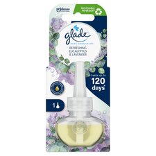 Glade Plug In Refill, Electric Scented Oil, Eucalyptus & Lavender