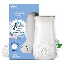 Glade Sense & Spray Holder + Refill Clean Linen 18ml