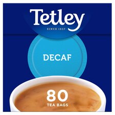 Tetley Decaffeinated 80 Teabags 250G