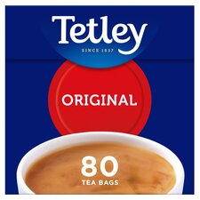 Tetley 80 Tea Bags 250G