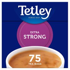 Tetley Extra Strong 75 Teabags 237G