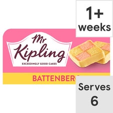 Mr Kipling Battenberg Cake