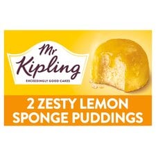 Mr Kipling Sponge Pudding Lemon 2X95g