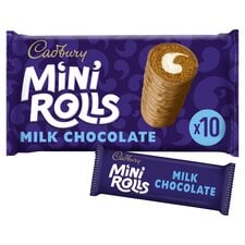 Cadbury Chocolate Mini Roll 10 Pack