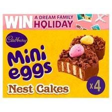 Cadbury 4 Mini Egg Nest Cakes