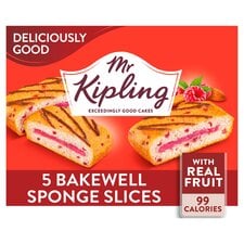 Mr Kipling Deliciously Good Bakewell Cake Slices X5