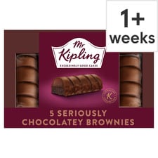 Mr Kipling Seriously Chocolate Brownies Slices x5