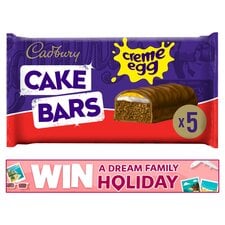 Cadbury Creme Egg Cake bars 5 Pack