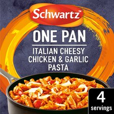 Schwartz One Pan Italian Cheesy Chicken & garlic Pasta Mix 32g