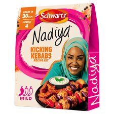 Schwartz Nadiya Kicking Kebabs Recipe Kit 75g