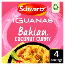 Schwartz Las Iguanas Bahian Coconut Curry Recipe Mix 25g