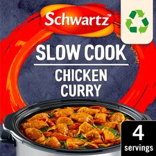 Schwartz Slow Cook Chicken Curry Recipe Mix 33g