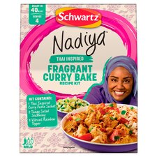 Schwartz Nadiya Fragrant Thai Curry Bake Recipe Kit 115g