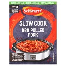 Schwartz Slow Cook BBQ Pulled Pork Recipe Mix 35g 