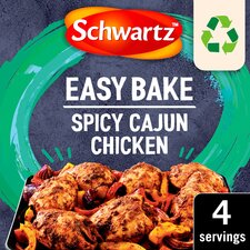 Schwartz Easy Bake Spicy Cajun Chicken Recipe Mix 30g