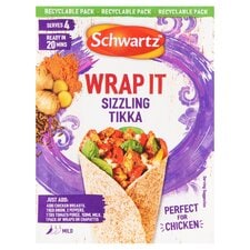 Schwartz Wrap It Sizzling Tikka Recipe Mix 30g