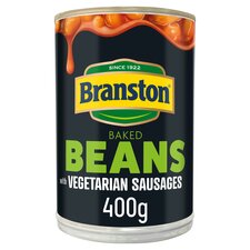 Branston Baked Beans & Vegetarian Sausage 400G